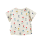 Nature Baby Juniper Tee Delphine Blooms Print