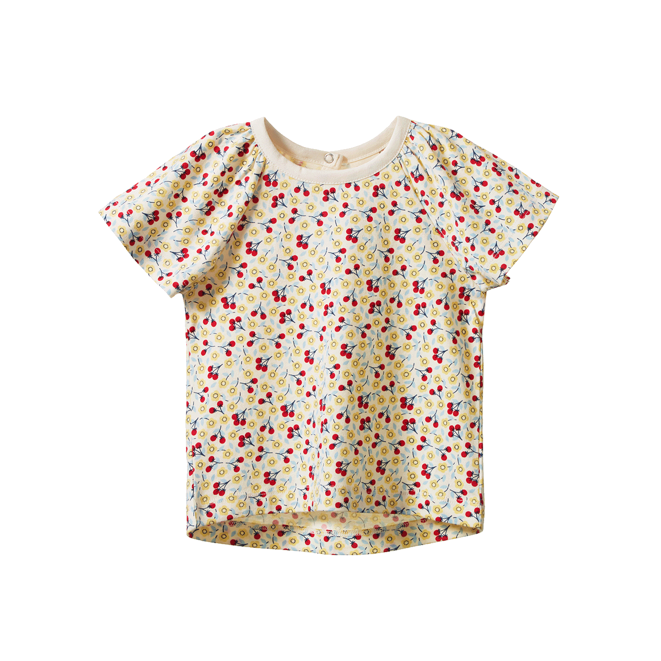 Nature Baby Faye Tee Kitchen Garden Print
