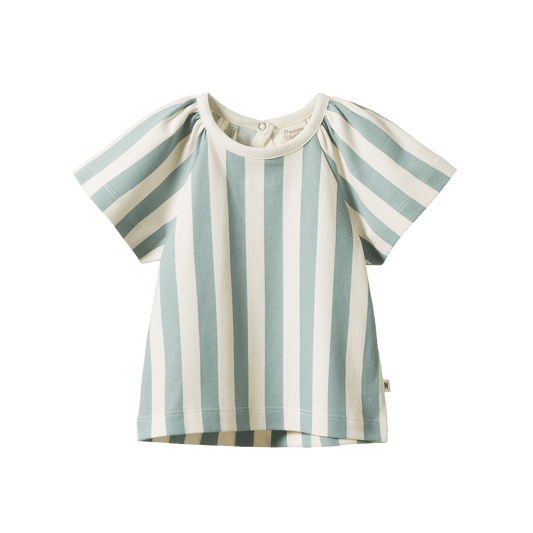 Nature Baby Faye Tee Star Dew Stripe