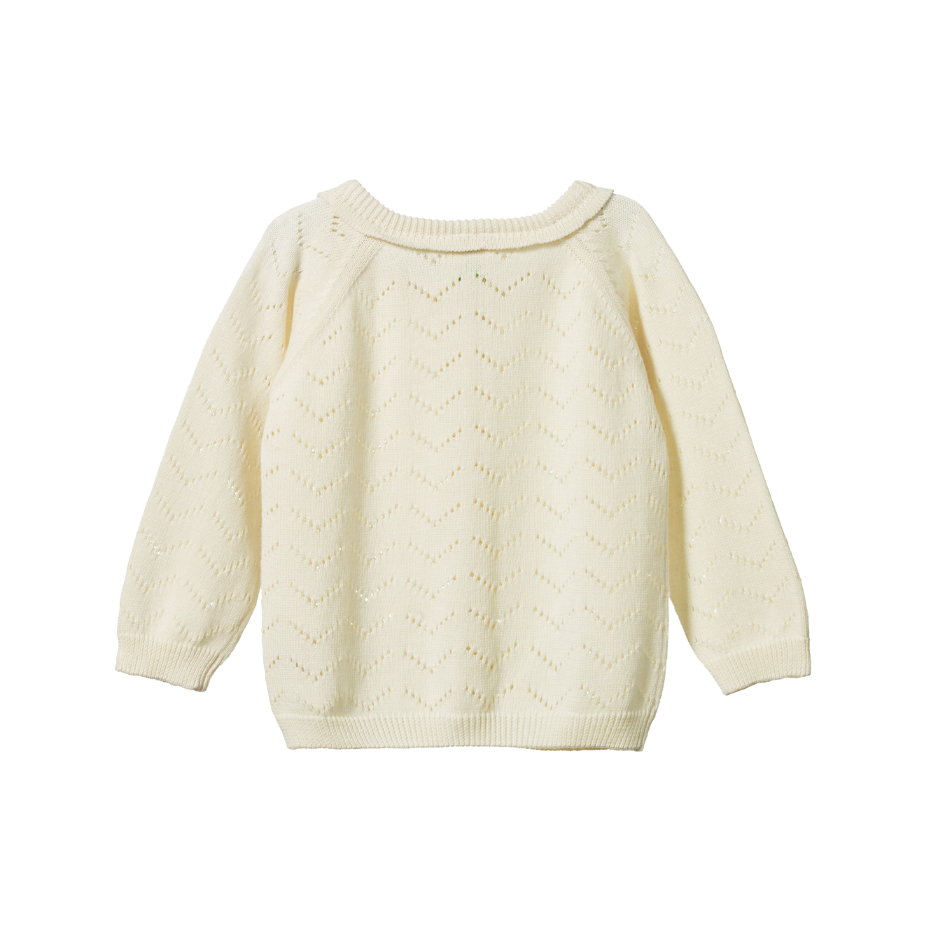 Nature Baby Piper Cardigan Pointelle Natural