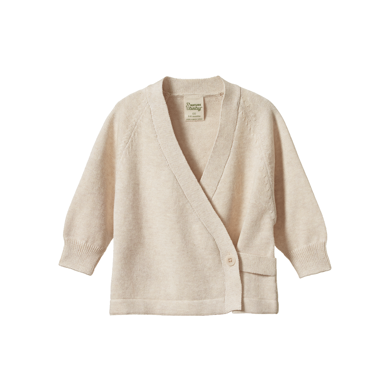Nature Baby Cecil Cardigan Oatmeal Marl