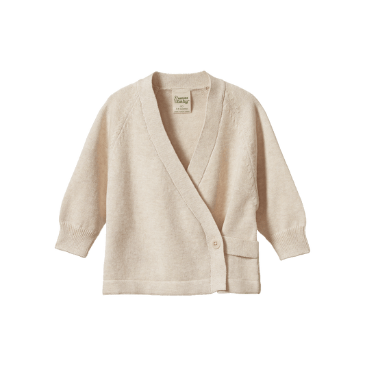 Nature Baby Cecil Cardigan Oatmeal Marl
