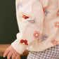 Nature Baby Emerson Sweater Flora Stamp Print