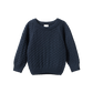 Nature Baby Billy Jumper Navy Basket Knit