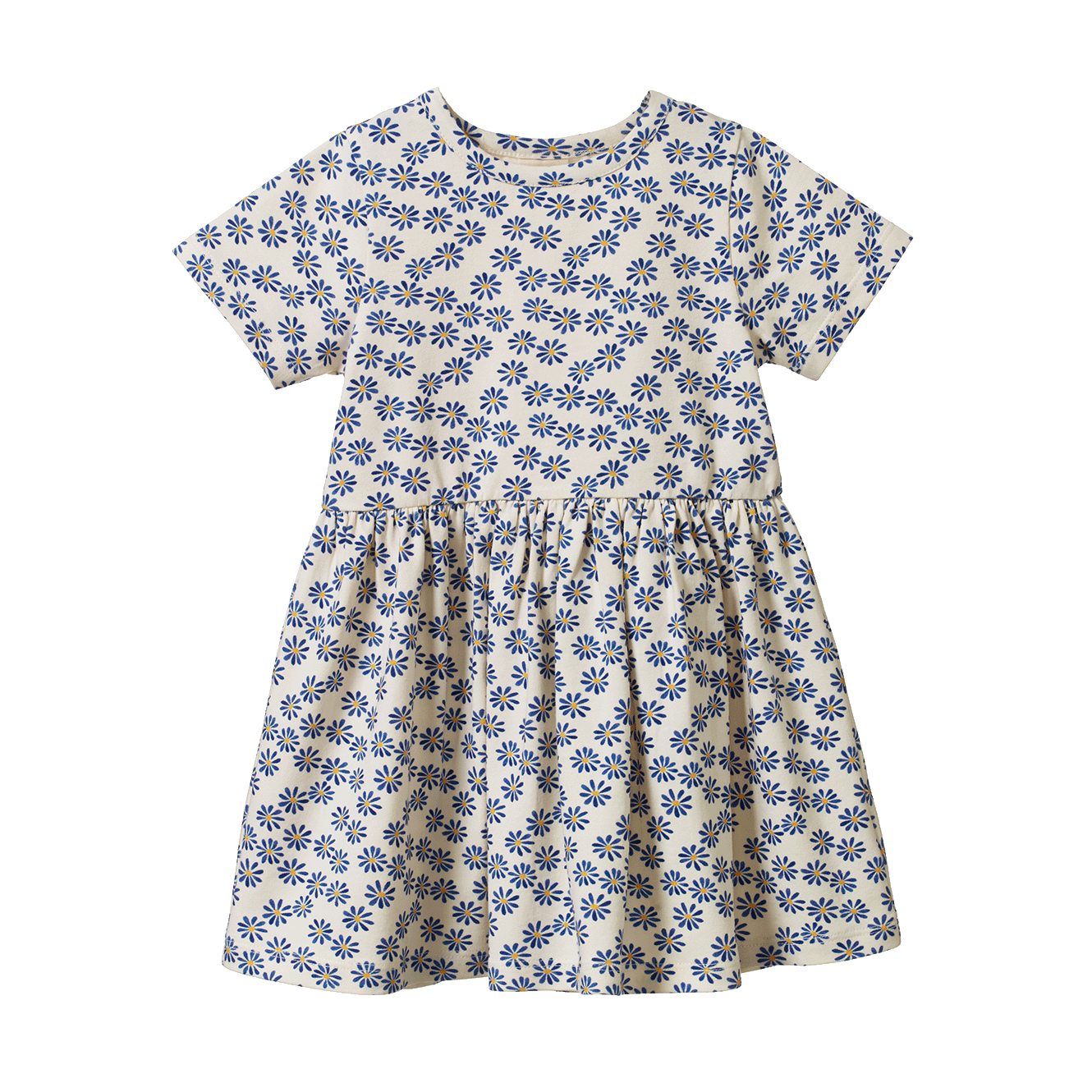 Nature Baby Saturday Dress Daisy Daze Meadow Print