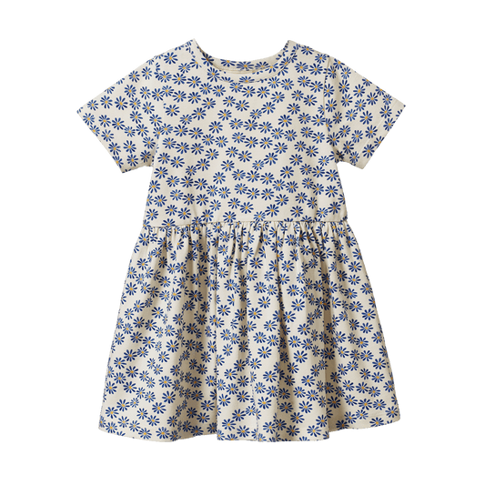 Nature Baby Saturday Dress Daisy Daze Meadow Print