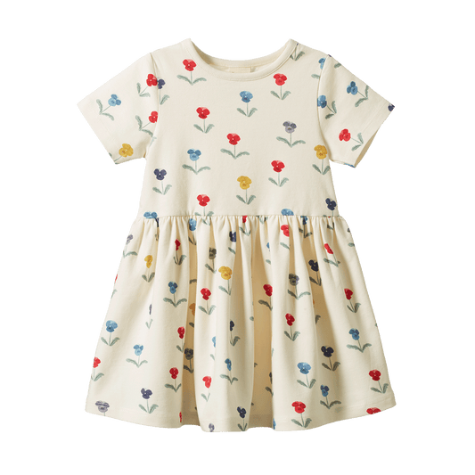 Nature Baby Saturday Dress Delphine Blooms Print