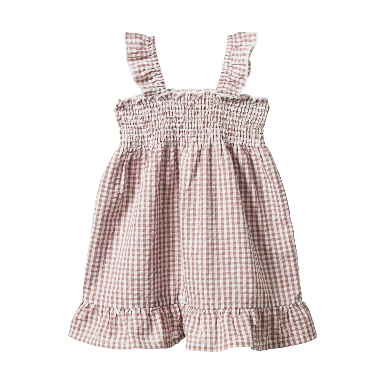 Nature Baby Gala Dress Twilight Check