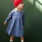 Nature Baby Ines Dress Raspberry Blue