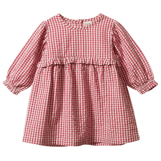 Nature Baby Nora Dress Jam Check