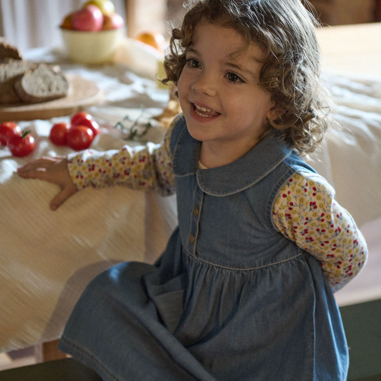 Nature Baby Birdy Dress Sky