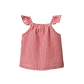 Nature Baby Petal Set Red Gingham Check