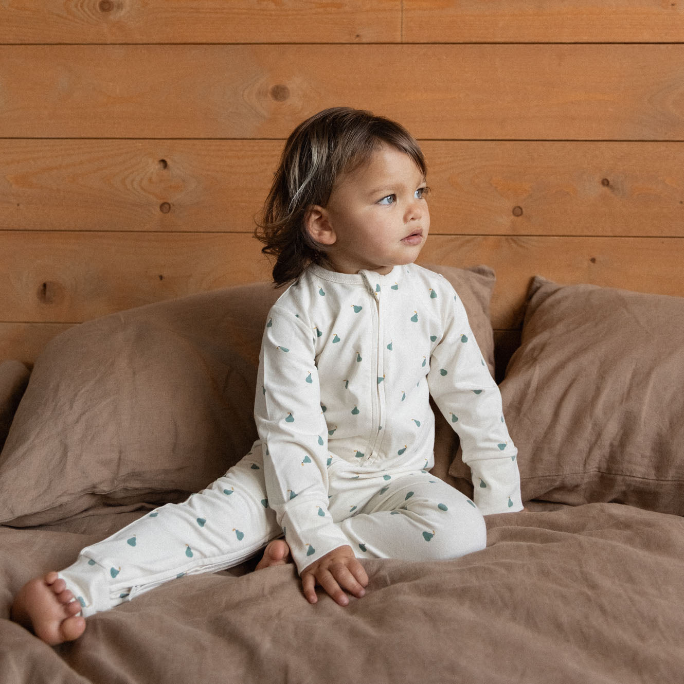 Nature Baby Dreamlands Suit Toddler Petite Pear Print