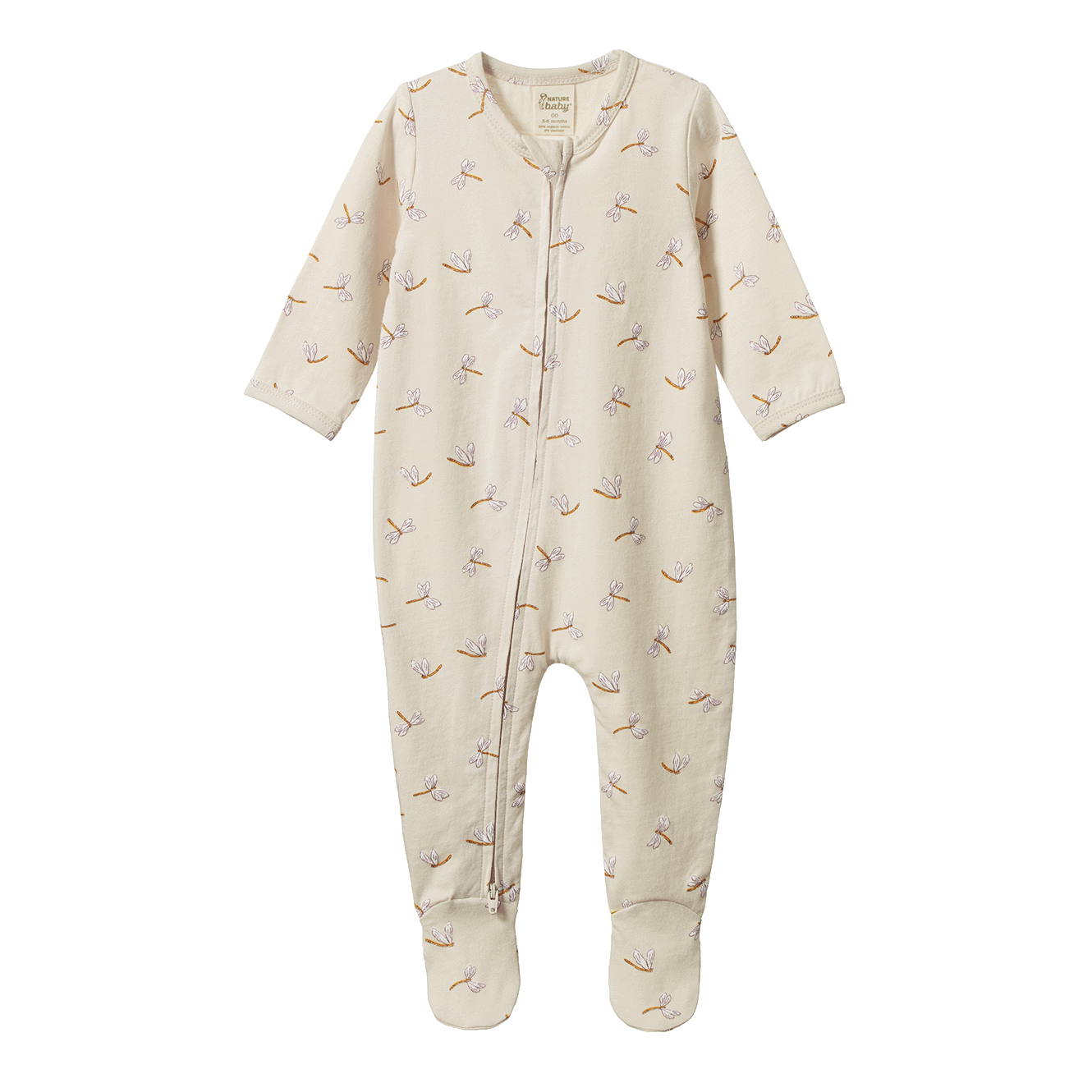 Nature Baby Dreamlands Suit Dragonfly Print