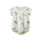 Nature Baby Juno Romper Waffle Dog Walk Print