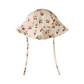 Nature Baby Muslin Sunhat Strawberry Blush Print