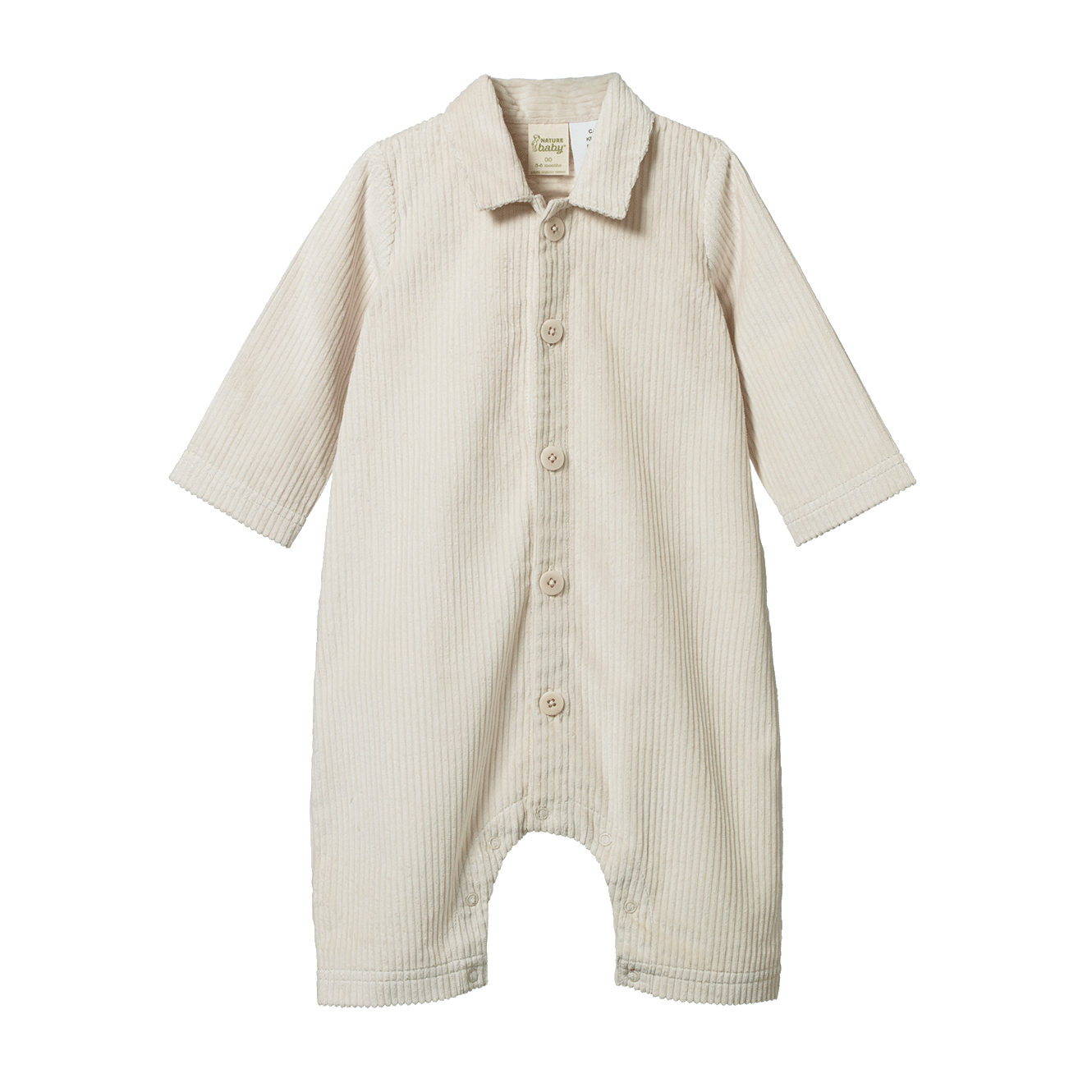 Nature Baby Walter Romper Cord Ecru