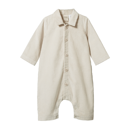 Nature Baby Walter Romper Cord Ecru