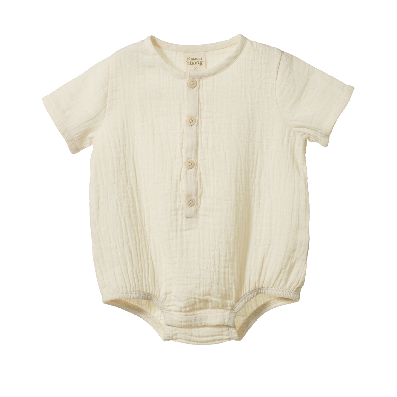 Nature Baby Monty Suit Muslin Natural