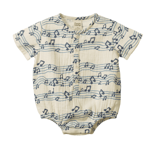 Nature Baby Monty Suit Muslin Rhythm Print