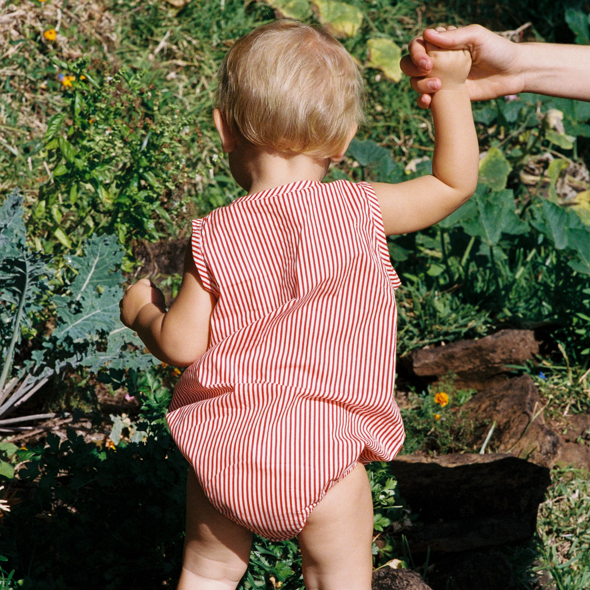 Nature Baby Cedar Suit Meri Stripe
