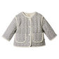 Nature Baby Edith Quilted Jacket Briarwood Heron Print