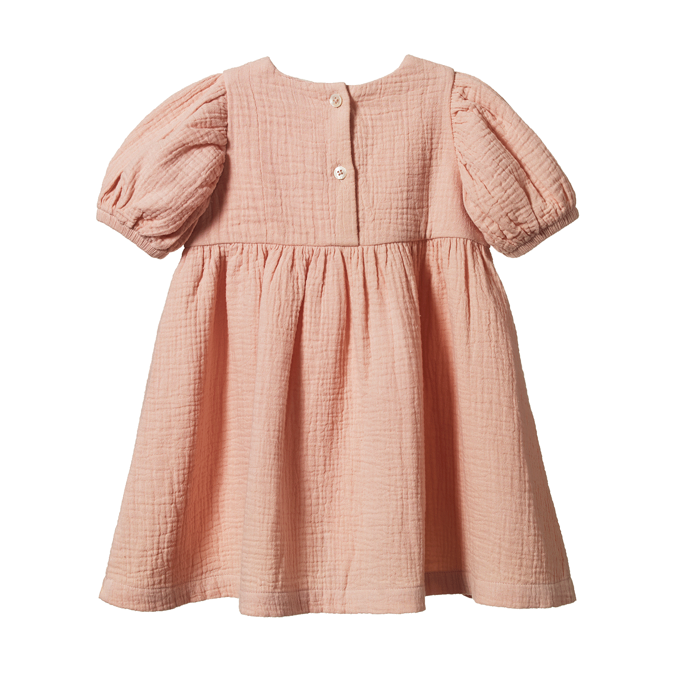 Nature Baby Albertine Dress Rose Dust