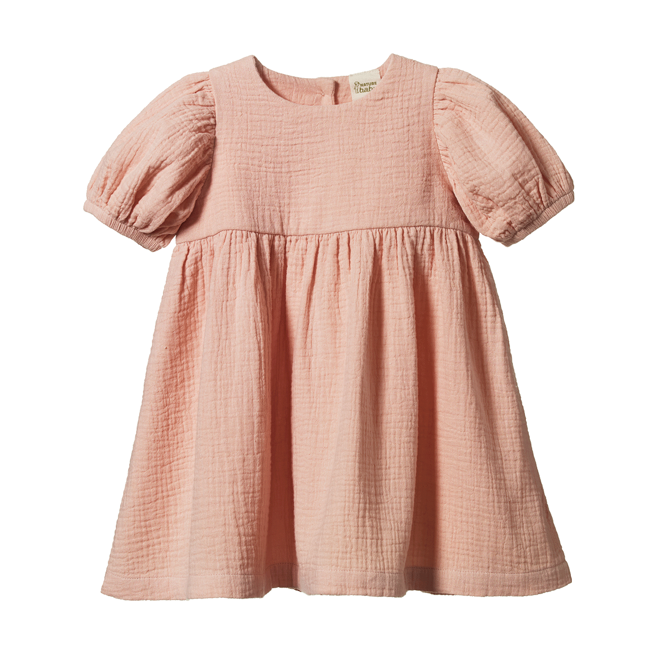 Nature Baby Albertine Dress Rose Dust
