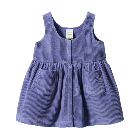 Nature Baby Amelia Pinafore Heron