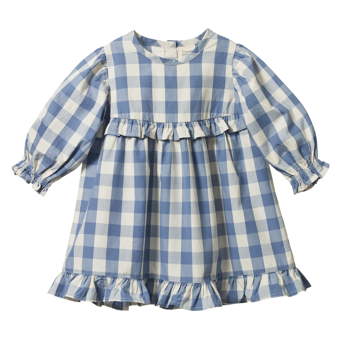 Nature Baby Nora Dress Bluebelle Check