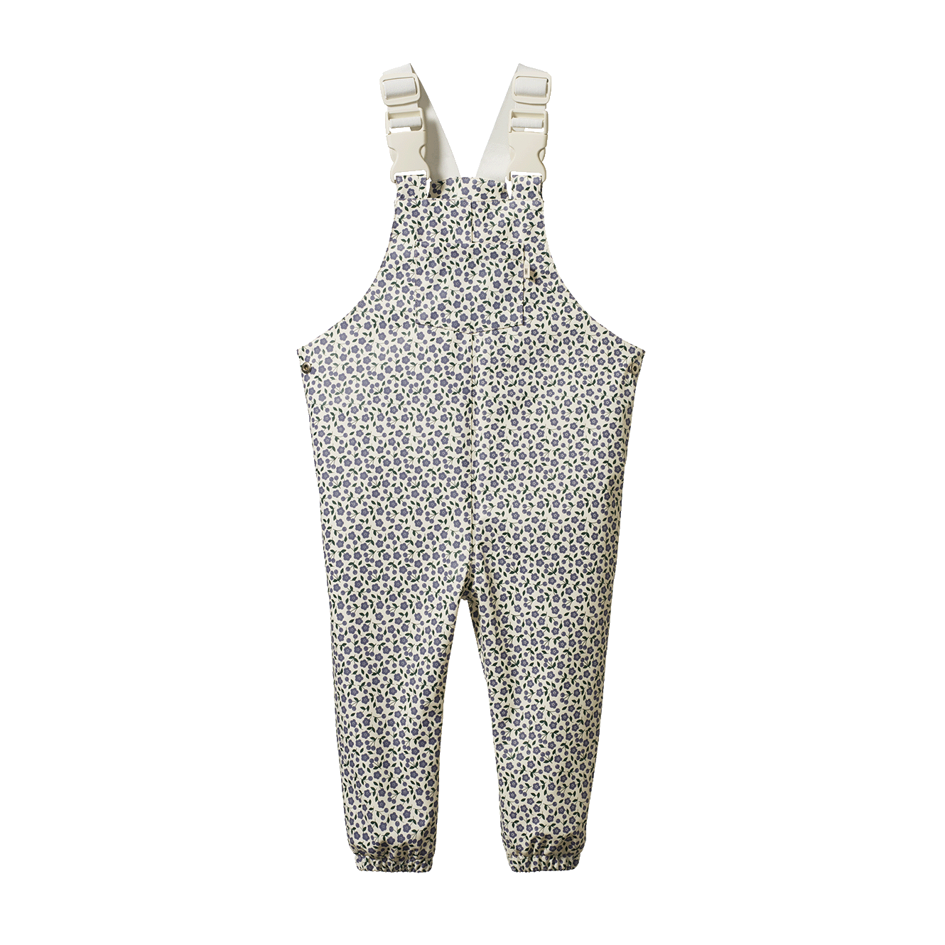 Nature Baby Splash Overalls Briarwood Heron Print