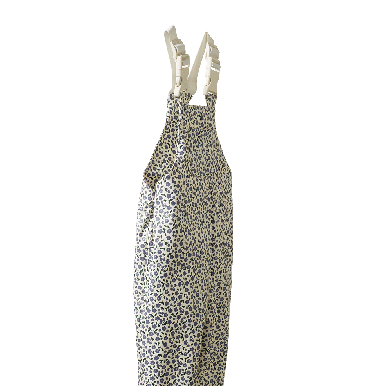 Nature Baby Splash Overalls Briarwood Heron Print