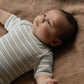 Nature Baby Short Sleeve Bodysuit Stripe Trio