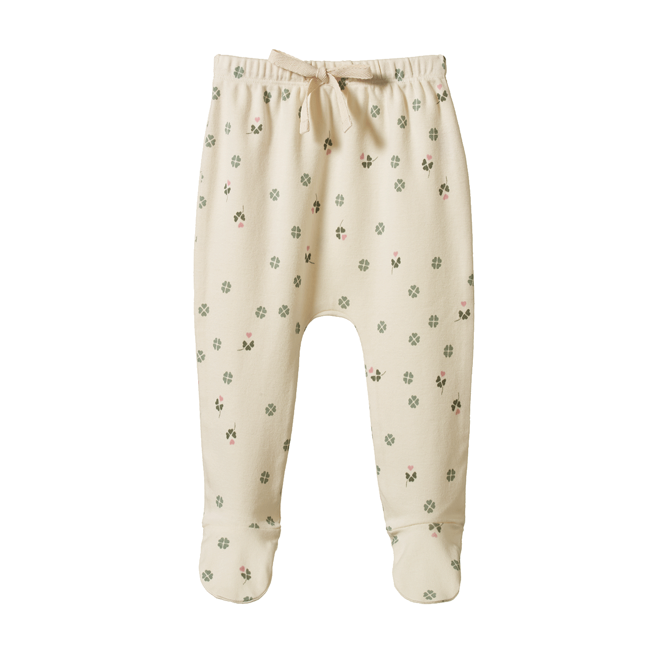 Nature Baby Footed Rompers Lucky Print