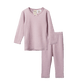 Nature Baby Merino Essential Pointelle Pyjama Set Lilac
