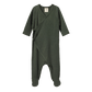 Nature Baby Merino Essential Kimono Stretch & Grow Pointelle Thyme