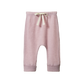 Nature Baby Merino Essential Drawstring Pants Pointelle Lilac