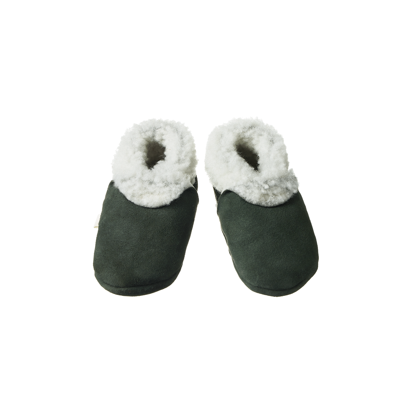 Nature Baby Lambskin Booties Thyme