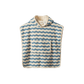 Nature Baby Organic Cotton Poncho Towel Waves Print