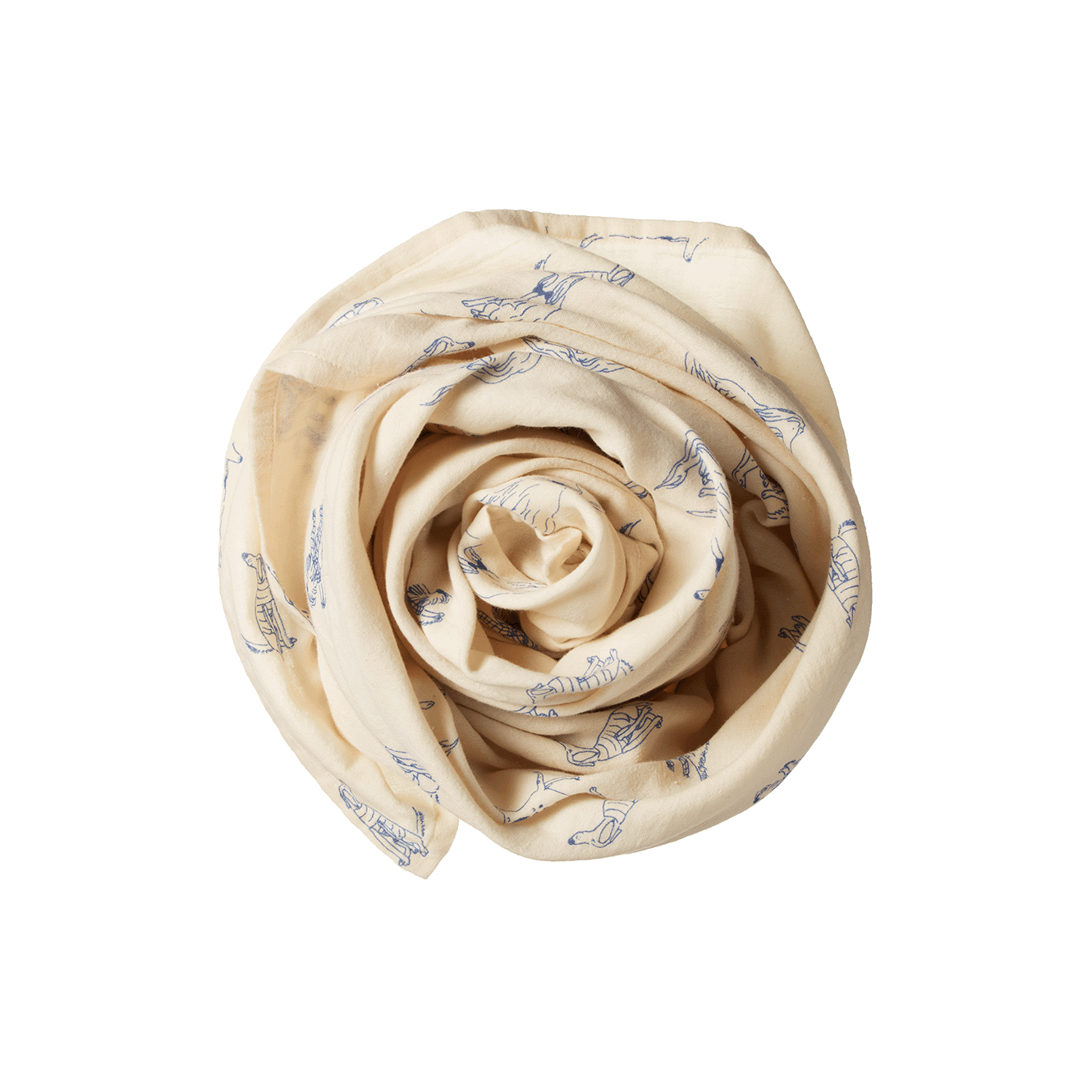 Nature Baby Muslin Wrap Best Friend Print