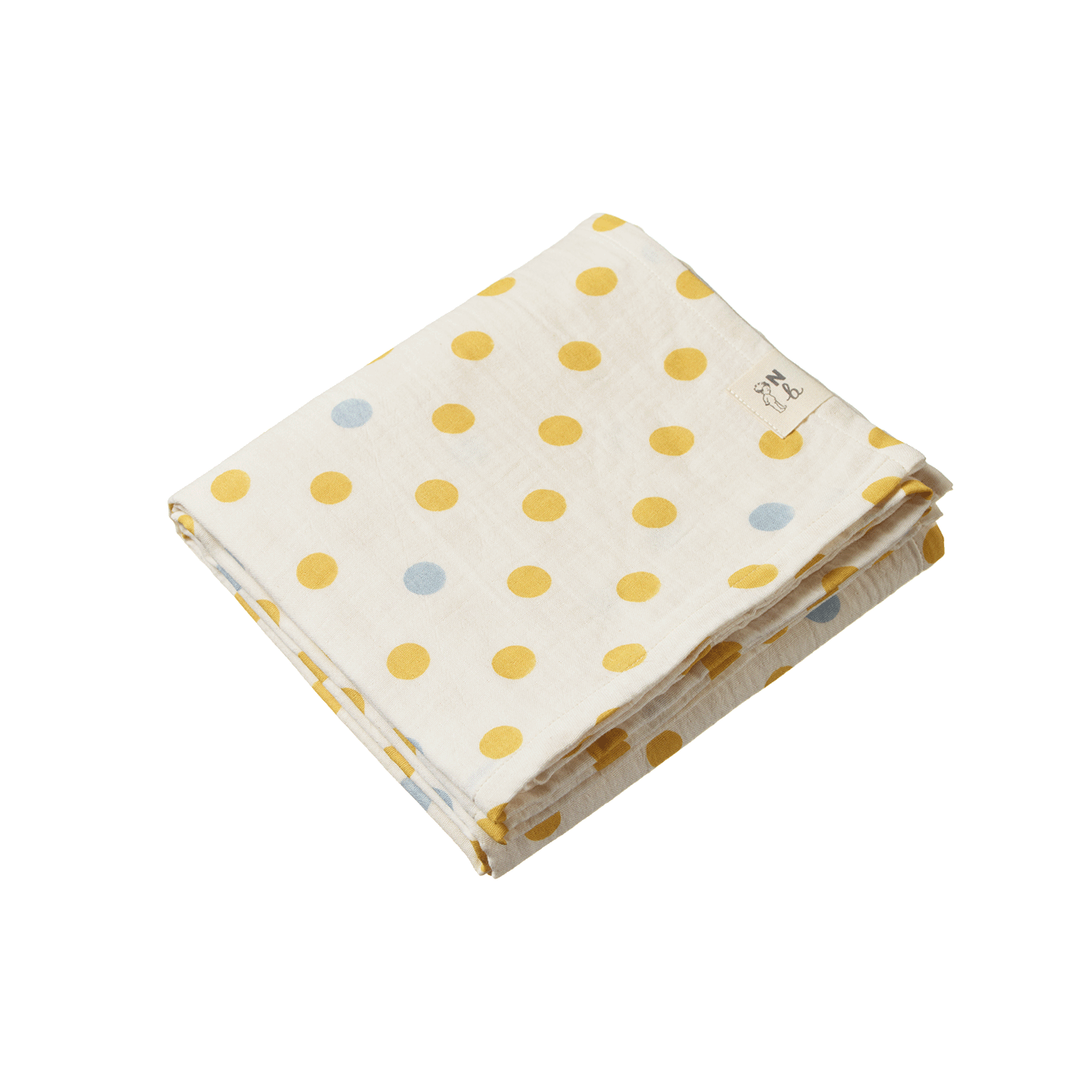 Nature Baby Muslin Wrap Summer Polka Dot Print