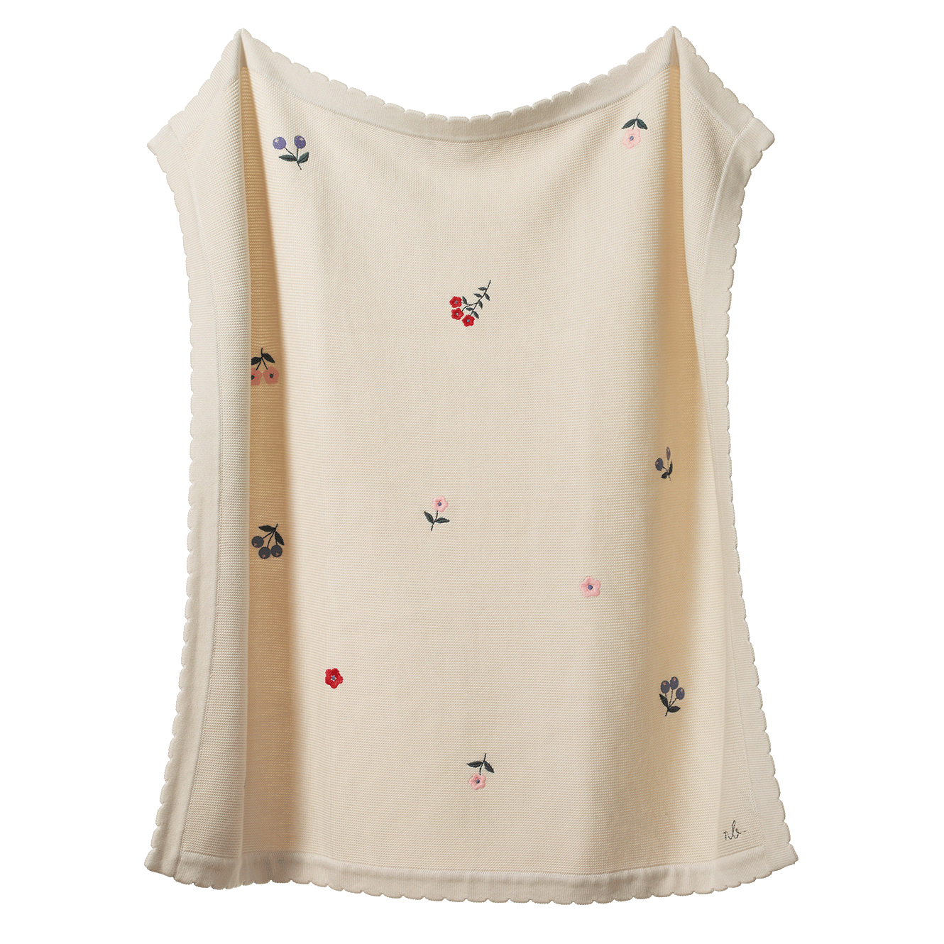 Nature Baby Fern Blanket Berry Garden