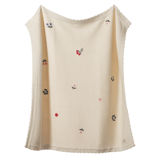 Nature Baby Fern Blanket Berry Garden