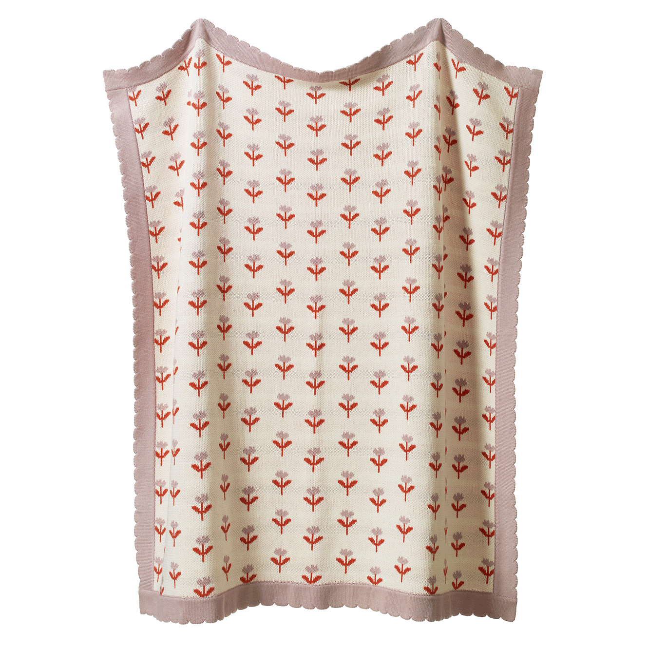 Nature Baby Fern Blanket Fleurette Knit