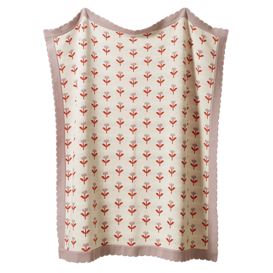 Nature Baby Fern Blanket Fleurette Knit