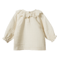 Nature Baby Ruffle Cameron Blouse Natural Crinkle
