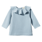 Nature Baby Tate Ruffle Top Celestial Blue