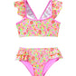 Milky Neon Bloom Bikini