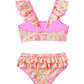 Milky Neon Bloom Bikini