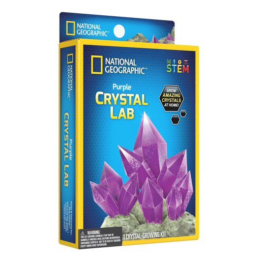 National Geographic Crystal Growing Powder Purple